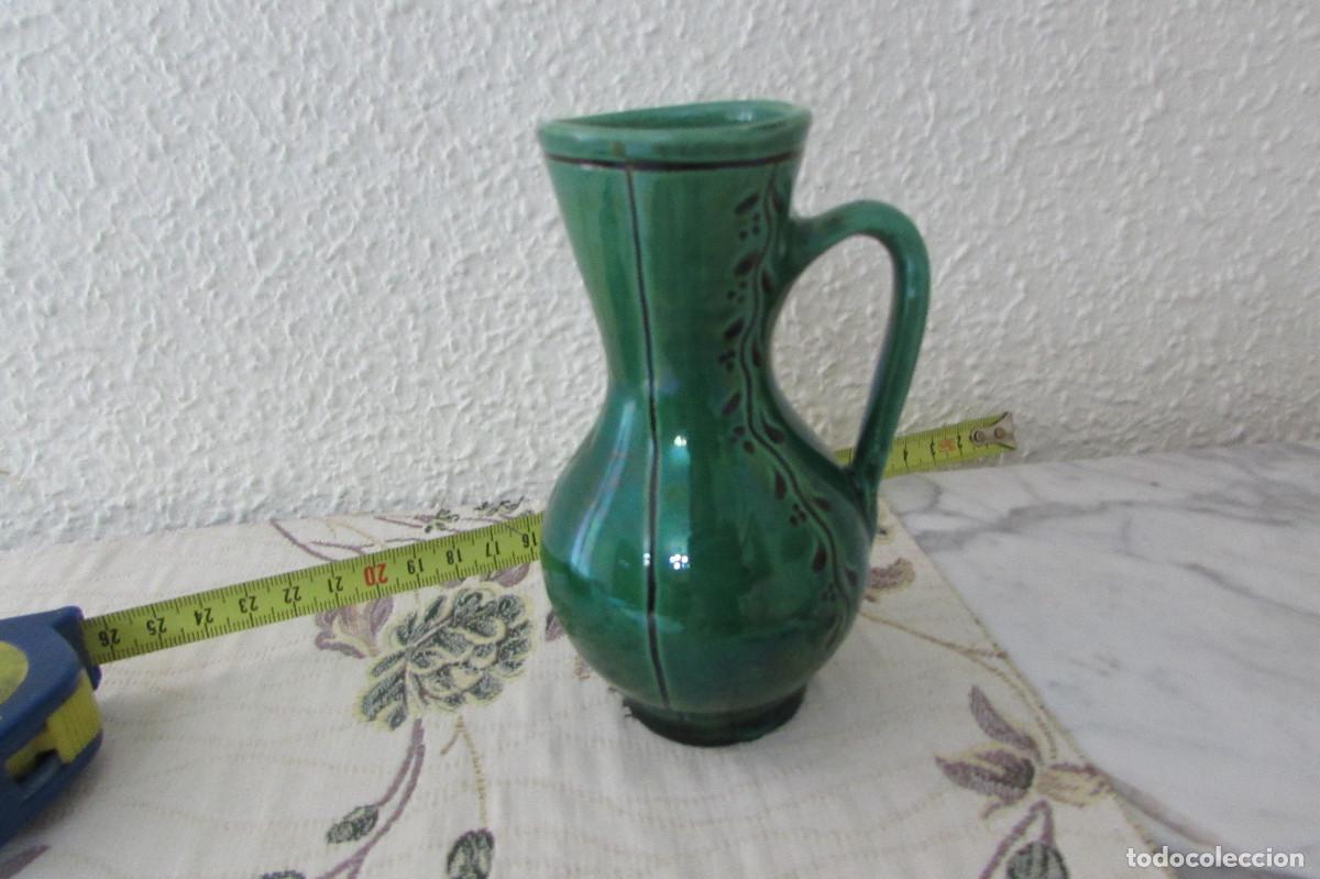 Antig&uuml;edades: ANTIGUO JARRONCITO CERAMICA VERDE VIDRIADA