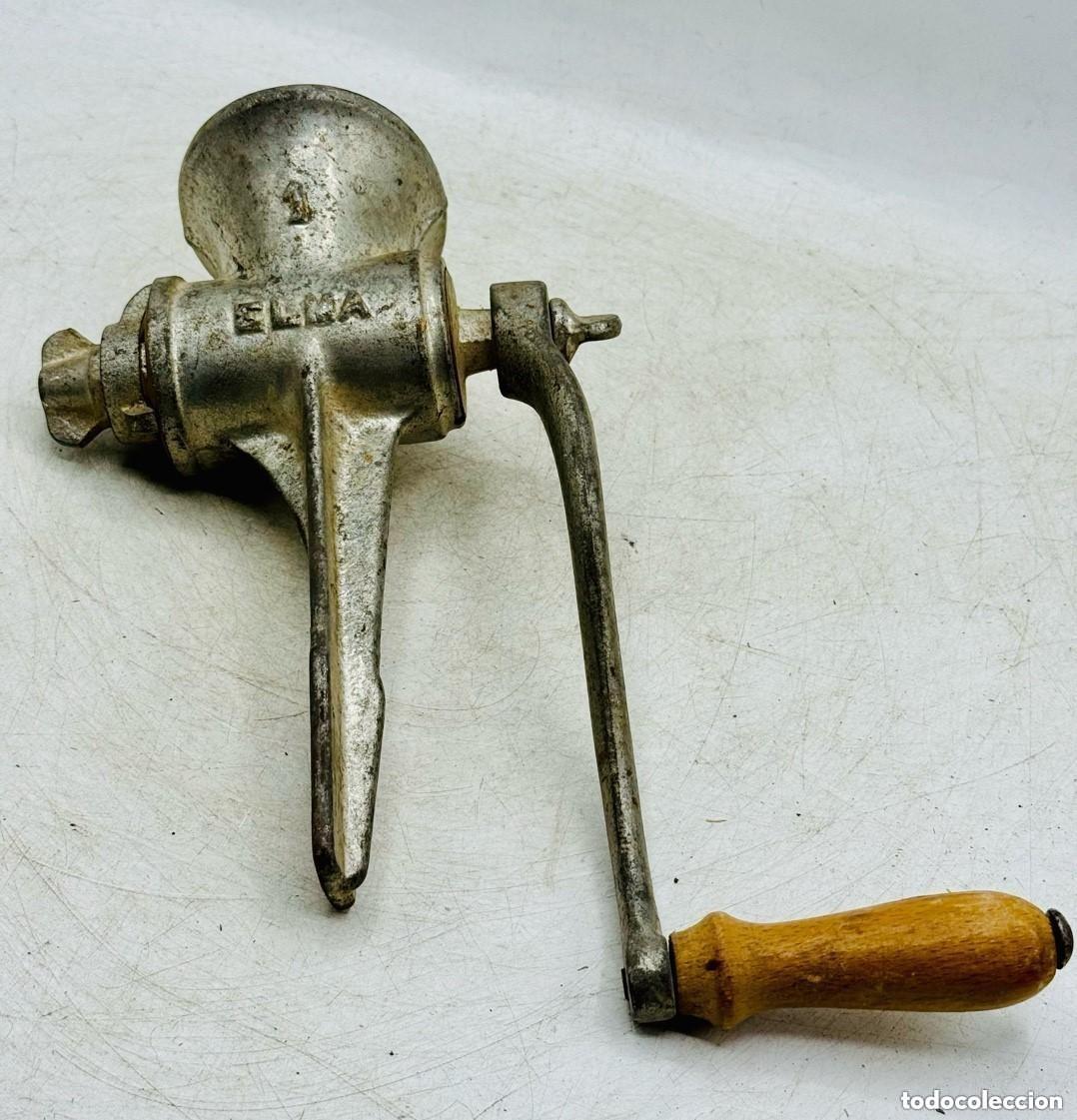 Antiques: ELMA 1 - ANTIGUA M&Aacute;QUINA INDUSTRIAL PICADORA