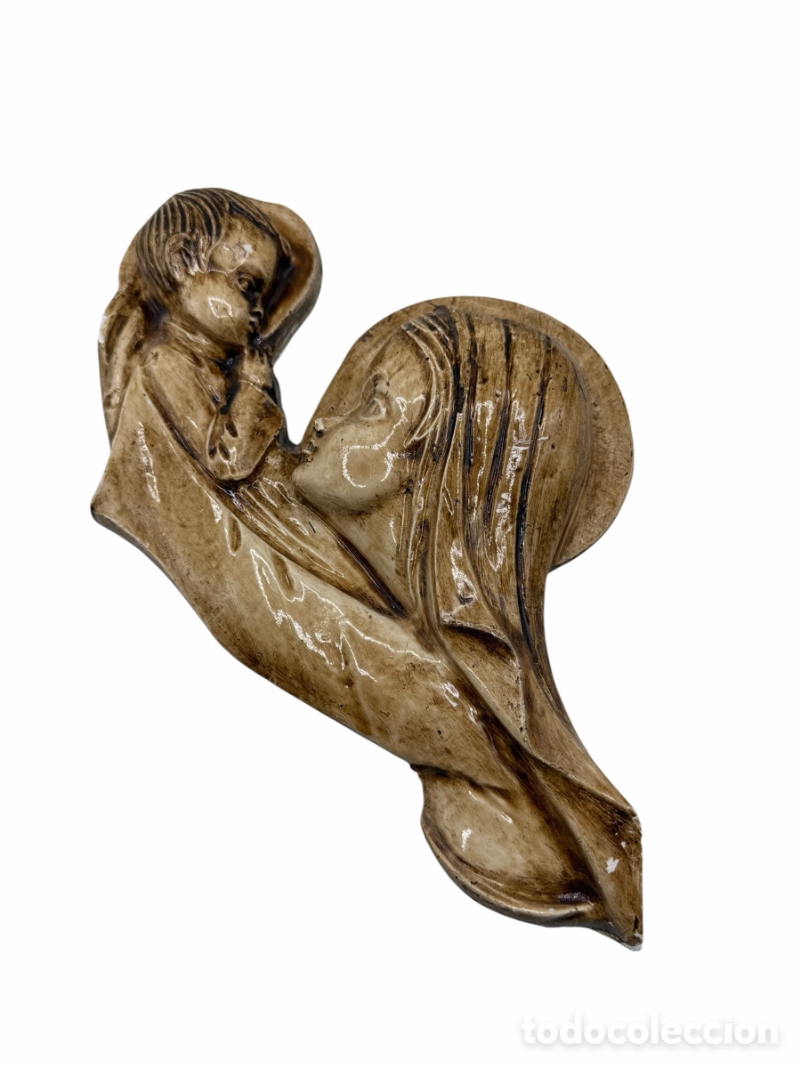 Antiguidades: Figura de La Virgen Vintage