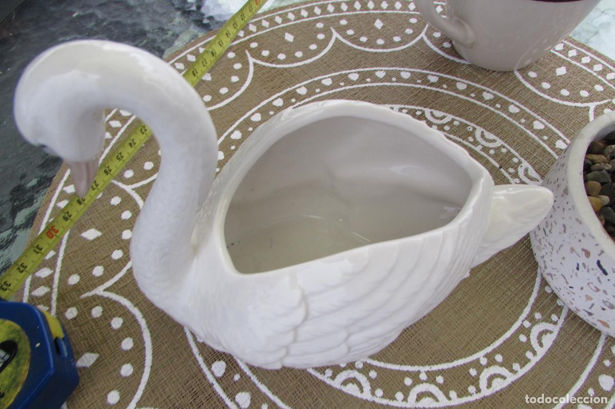 Antig&uuml;edades: NAO LLADRO CISNE CENTRO DE MESA - Foto 3