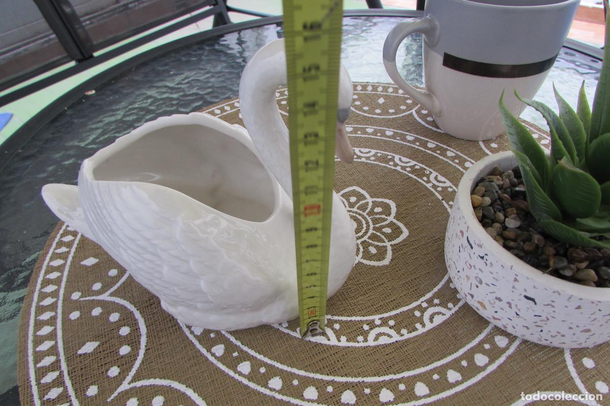 Antig&uuml;edades: NAO LLADRO CISNE CENTRO DE MESA - Foto 8