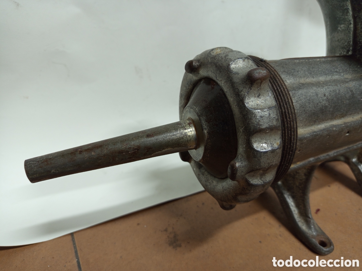 Antig&uuml;edades: Picadora antigua Elma 22 - Foto 2