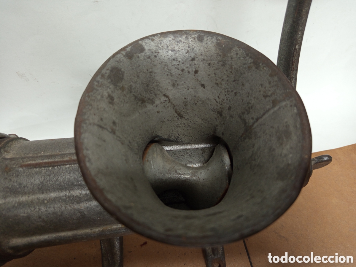 Antig&uuml;edades: Picadora antigua Elma 22 - Foto 4
