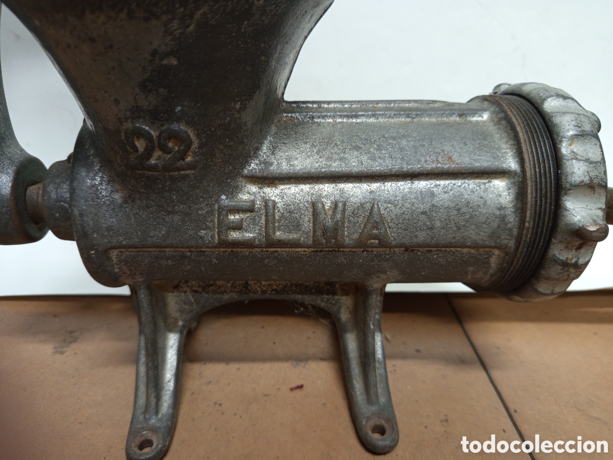 Antig&uuml;edades: Picadora antigua Elma 22 - Foto 5
