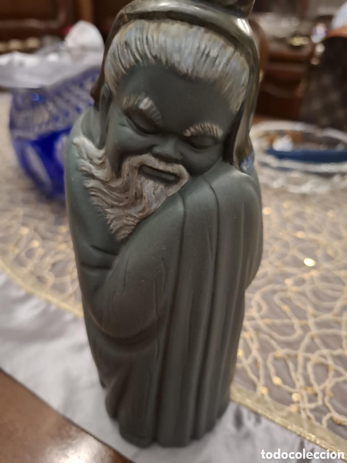 Antig&uuml;edades: Figura personaje sabio oriental