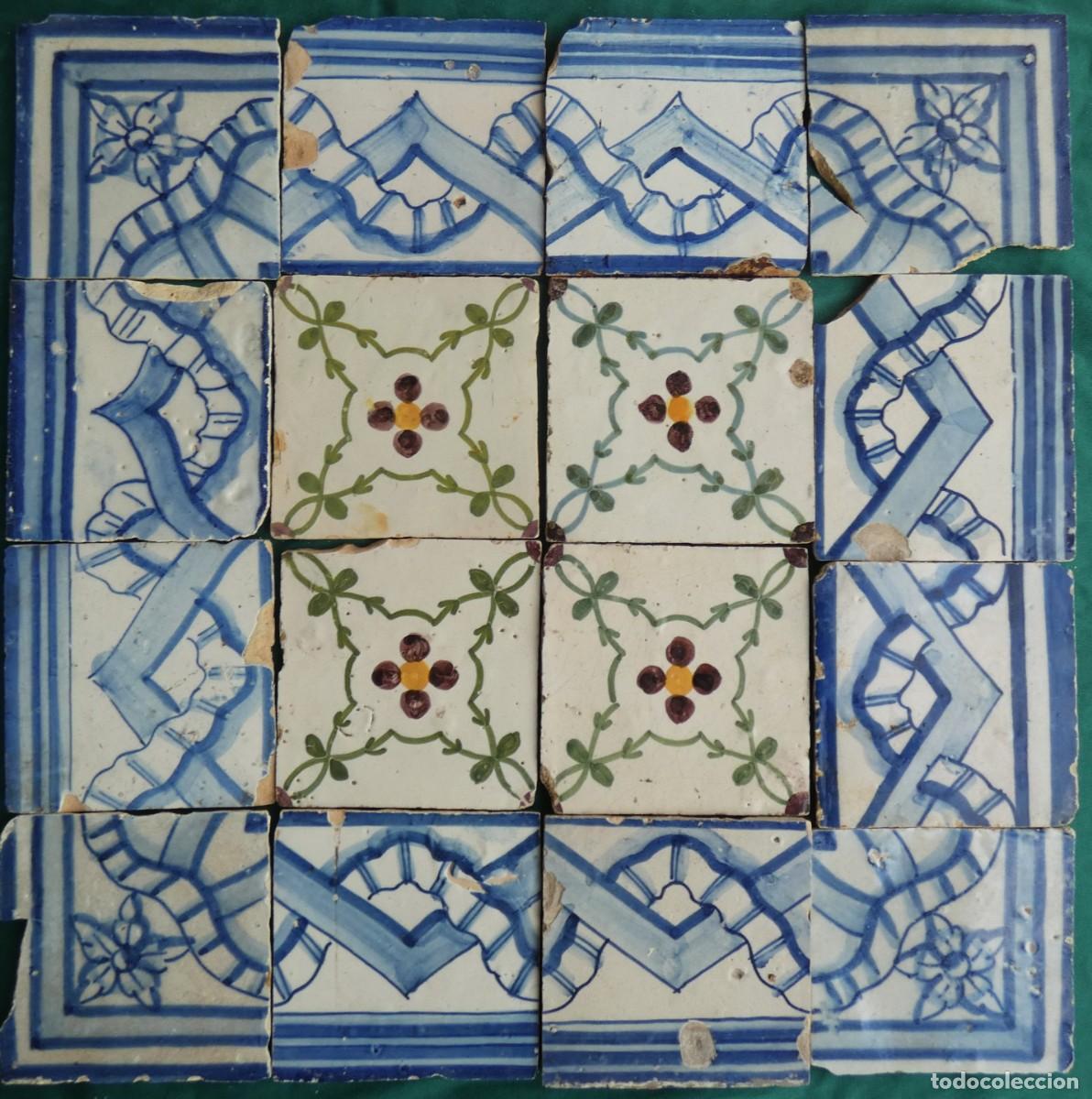 Antig&uuml;edades: Azulejo, Azulejos Portugal siglo 18/19