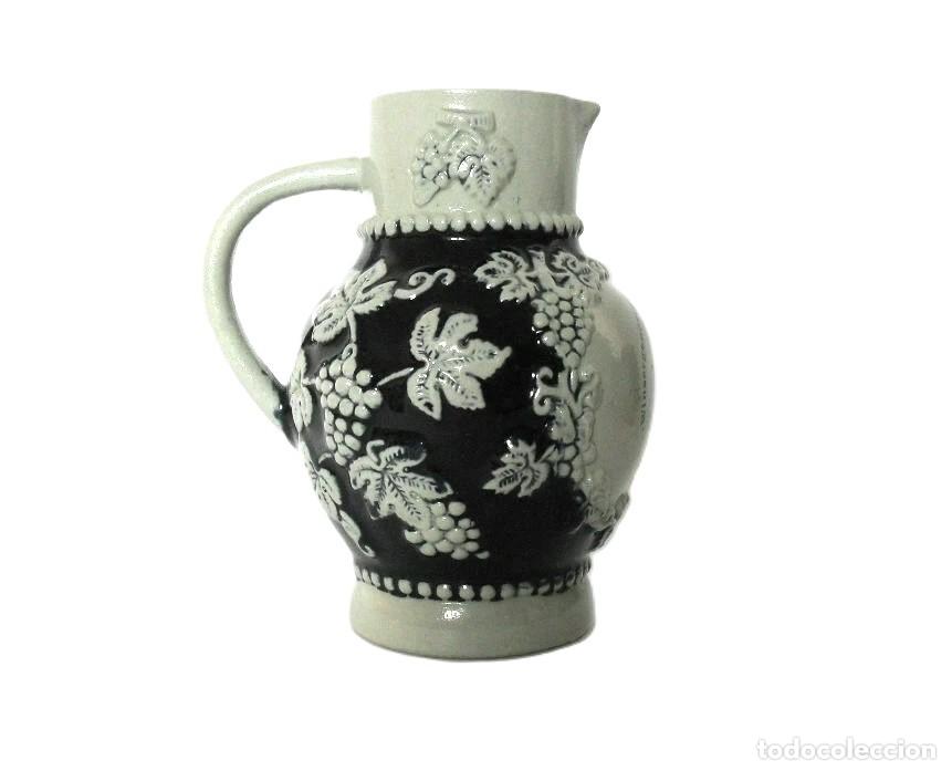 Antiquit&eacute;s: Jarra Vintage de Piedra Alemana &ndash; Bembel &ndash; 0,5 L &ndash; Crest Sonnenberg &ndash; 15 cm
