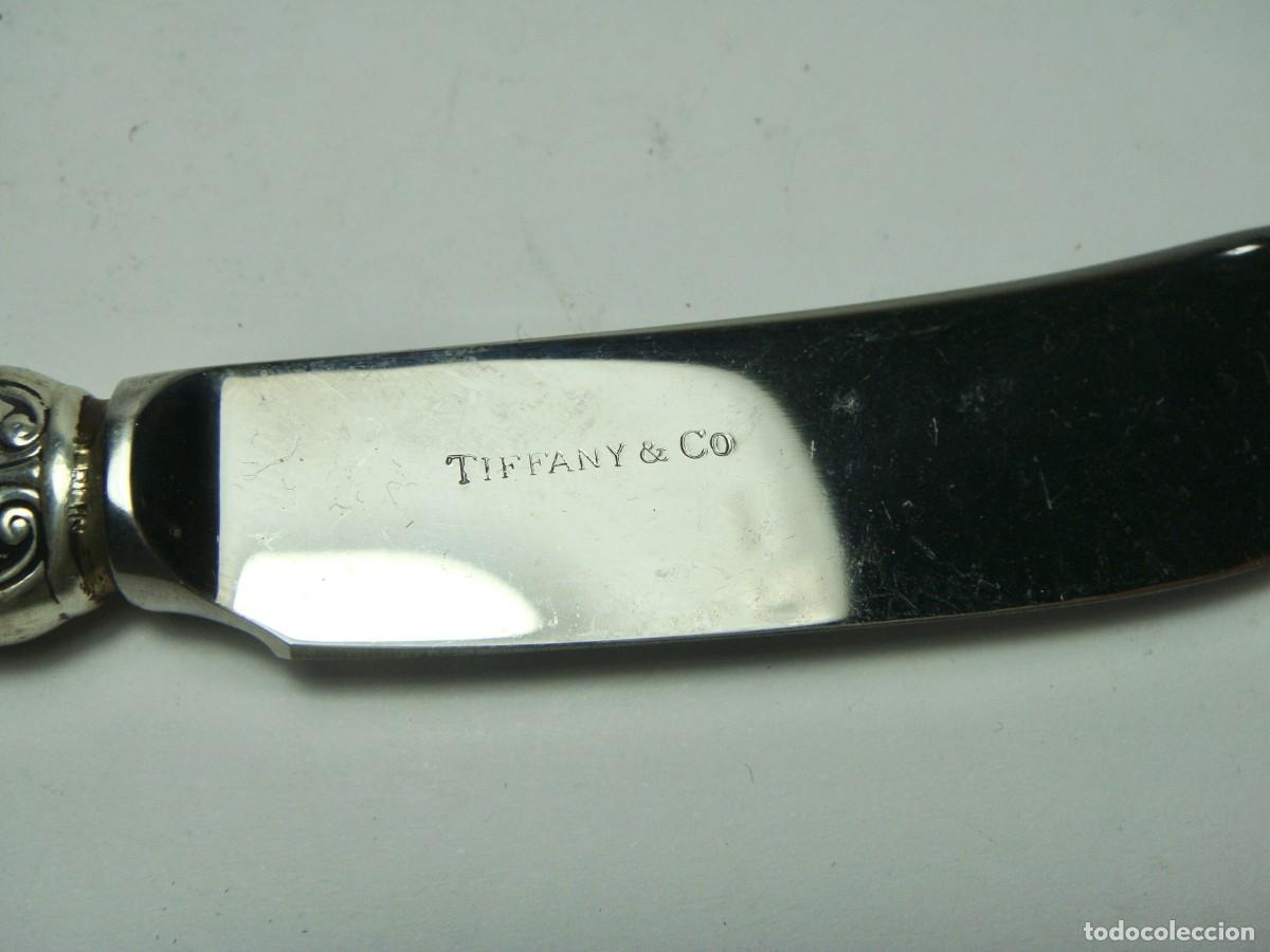 Antig&uuml;edades: Cuchillo de postre Tiffany & Co con mango de plata &middot; ca. 1940&ndash;1960 - Foto 3
