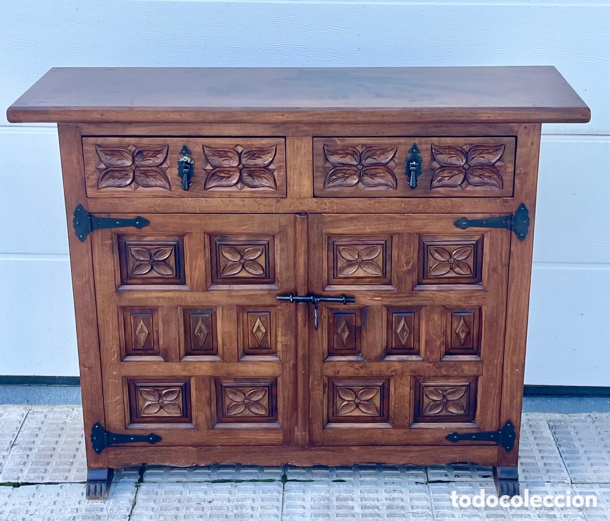 Antig&uuml;edades: TAQUILLON RUSTICO CASTELLANO - Foto 3