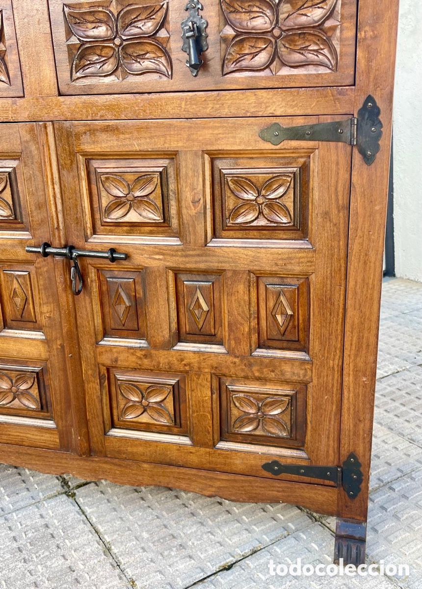 Antig&uuml;edades: TAQUILLON RUSTICO CASTELLANO - Foto 10