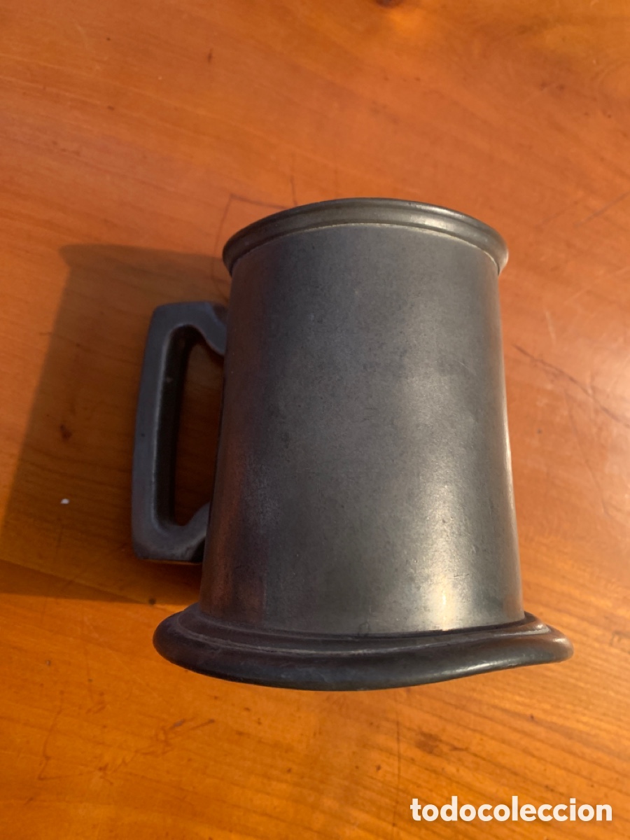 Antig&uuml;edades: Jarra inglesa de pewter