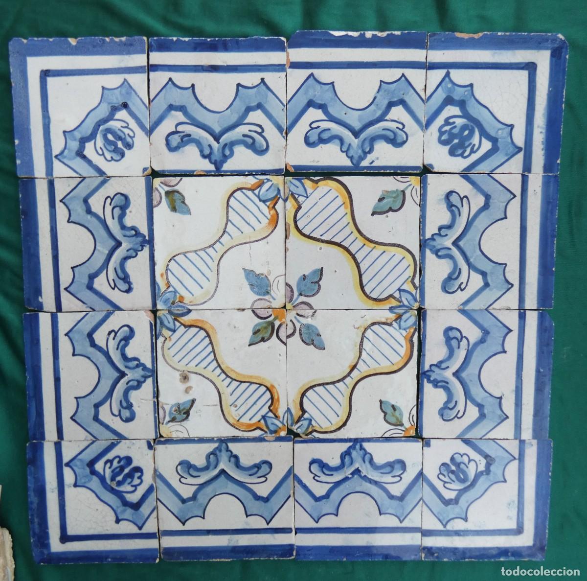 Antig&uuml;edades: Azulejo, Azulejos Portugal siglo 18/19