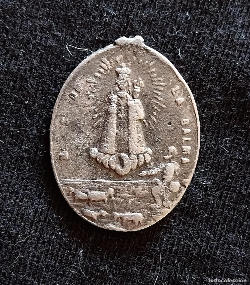Antiguidades: Medalla Nostra Senyora de la Balma (Castell&oacute;).