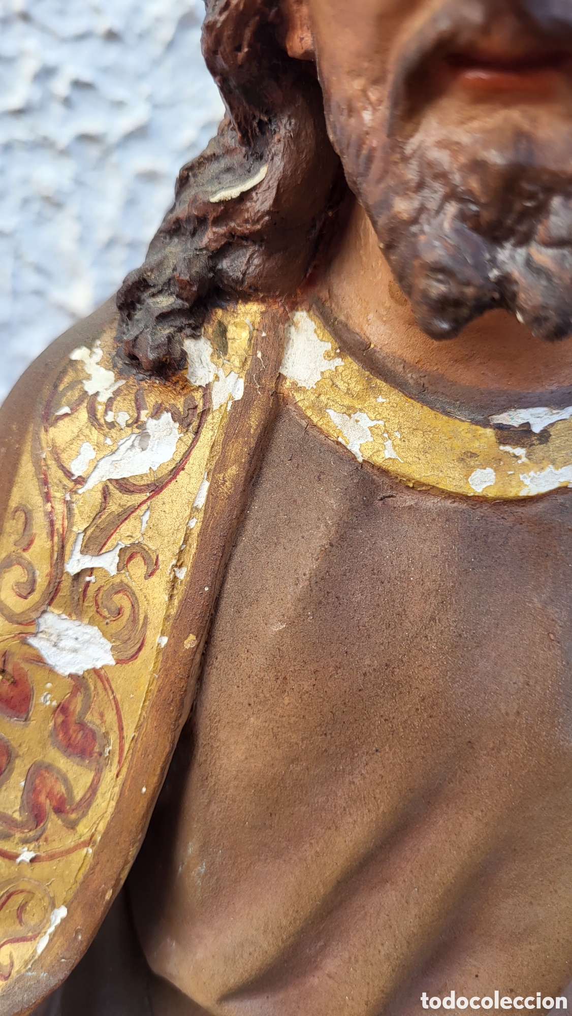 Antig&uuml;edades: Antigua Figura Religiosa - Foto 11
