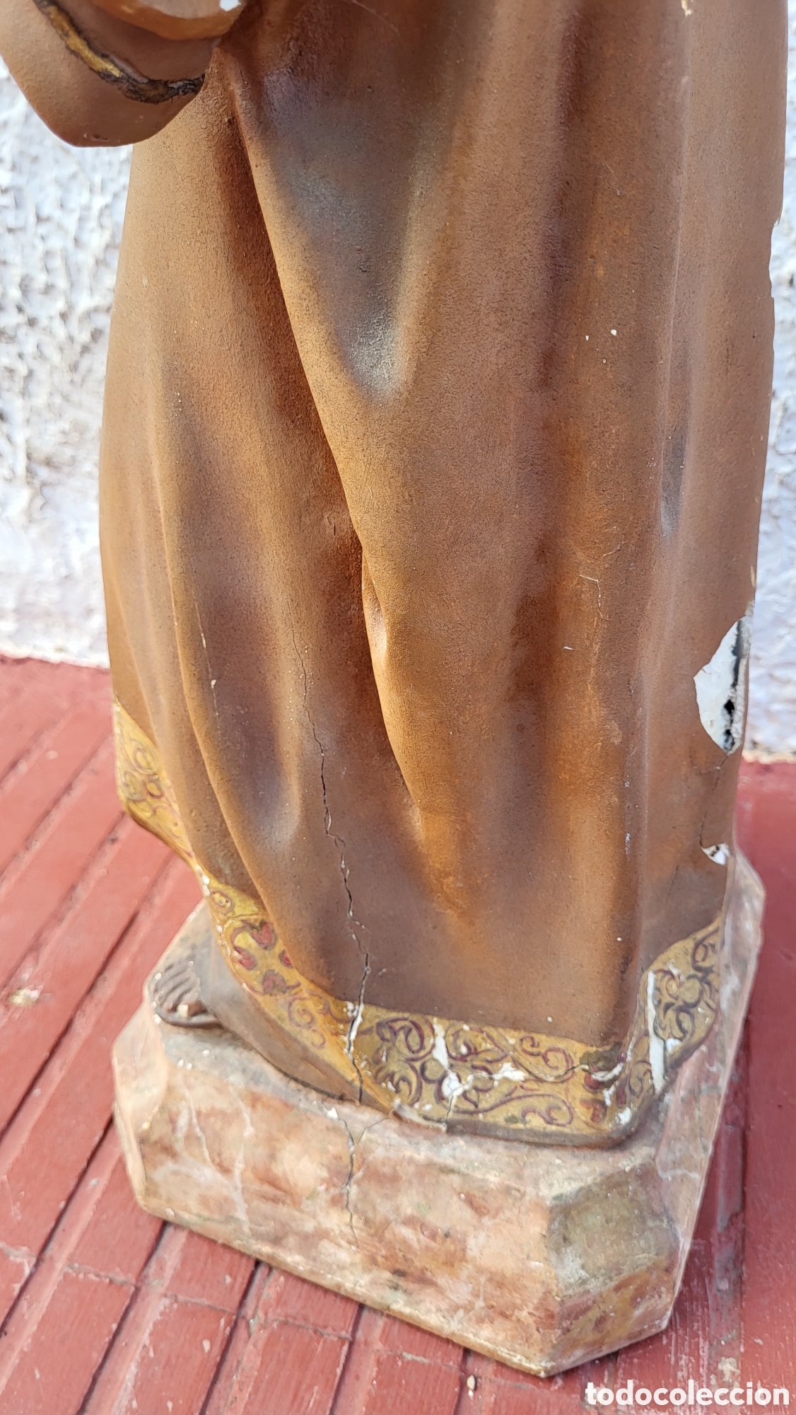 Antig&uuml;edades: Antigua Figura Religiosa - Foto 14