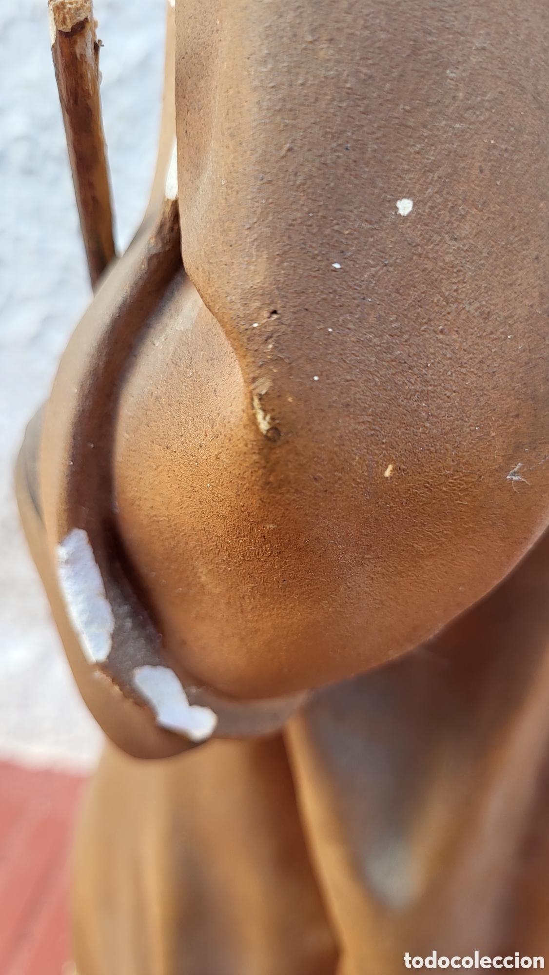 Antig&uuml;edades: Antigua Figura Religiosa - Foto 15