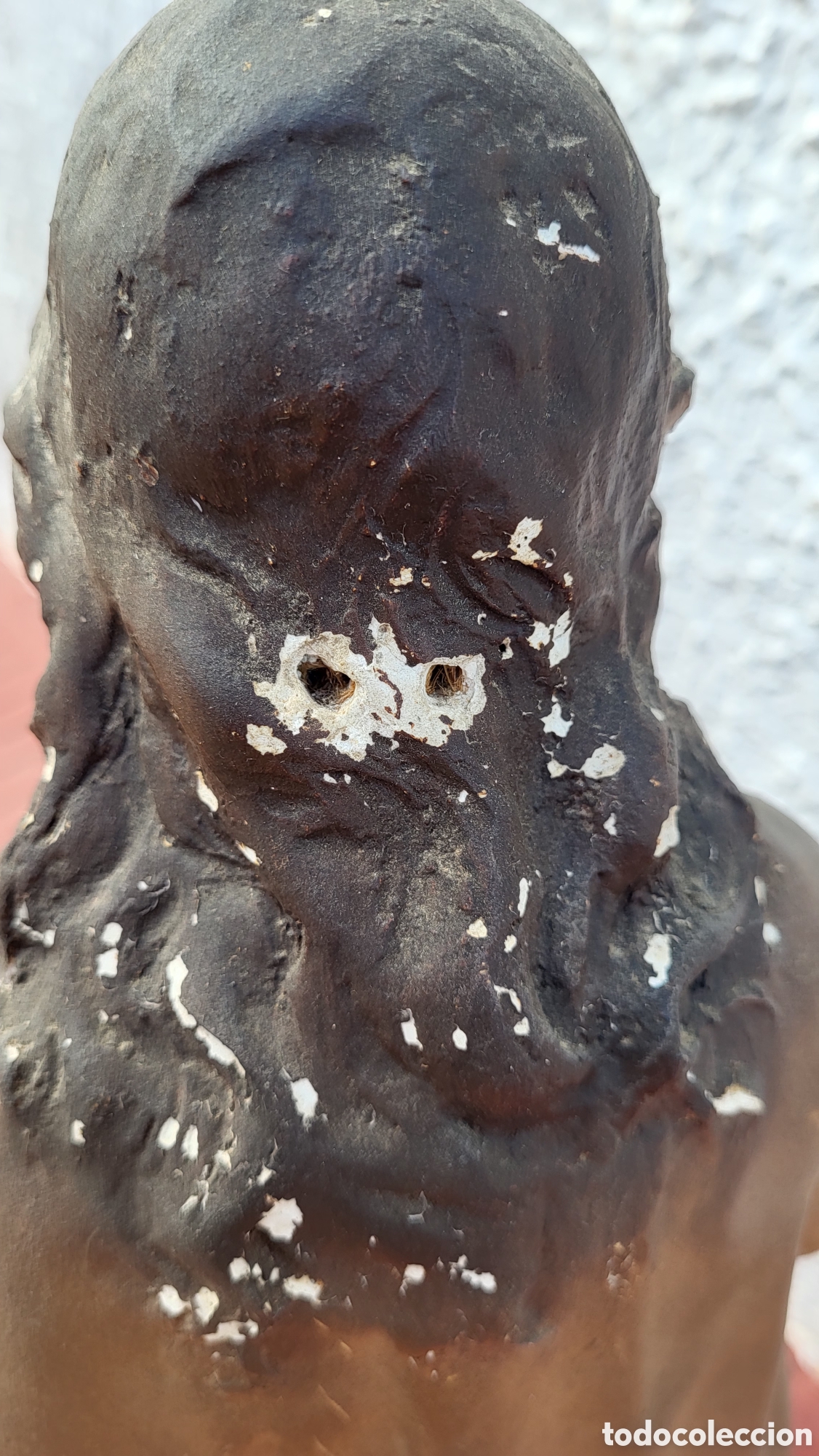 Antig&uuml;edades: Antigua Figura Religiosa - Foto 17