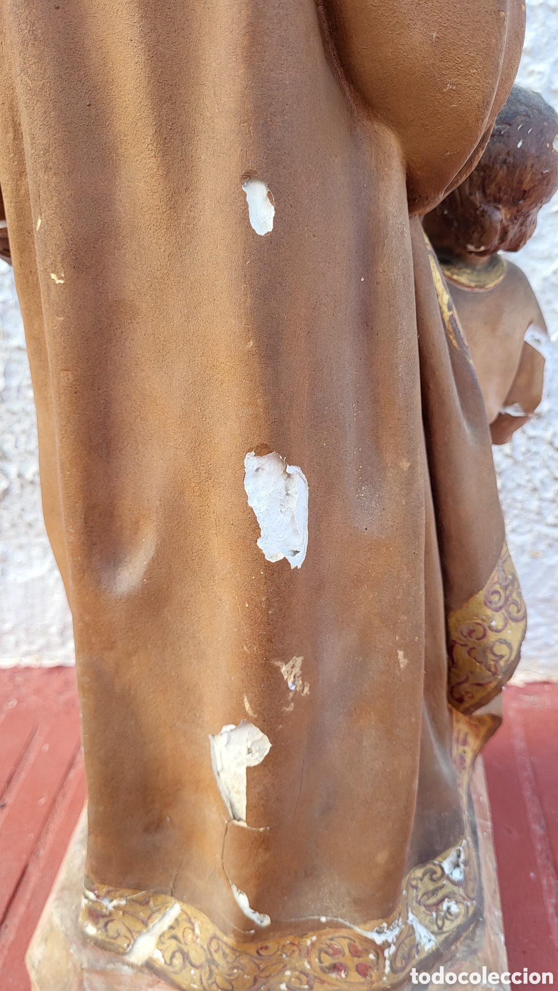 Antig&uuml;edades: Antigua Figura Religiosa - Foto 18