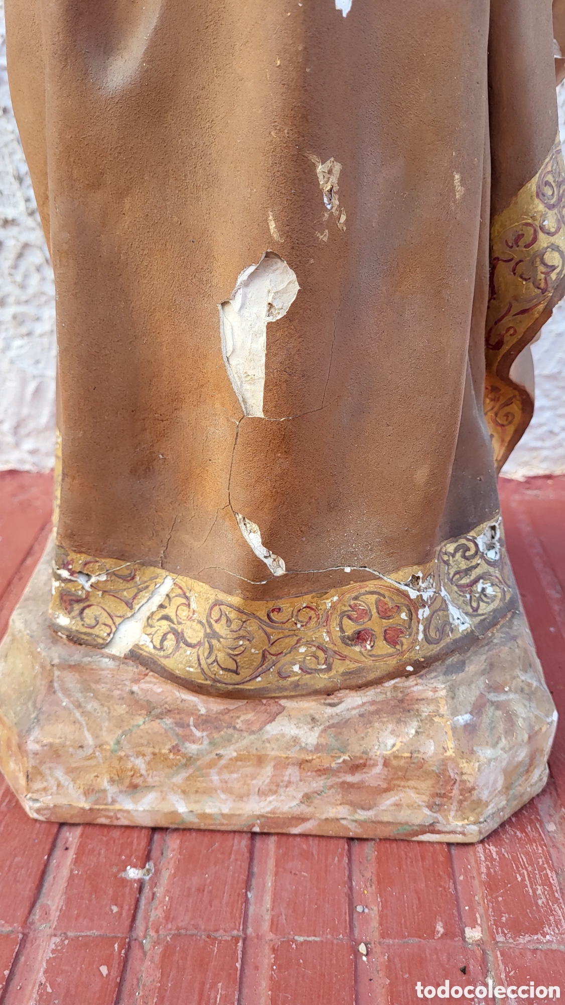 Antig&uuml;edades: Antigua Figura Religiosa - Foto 19