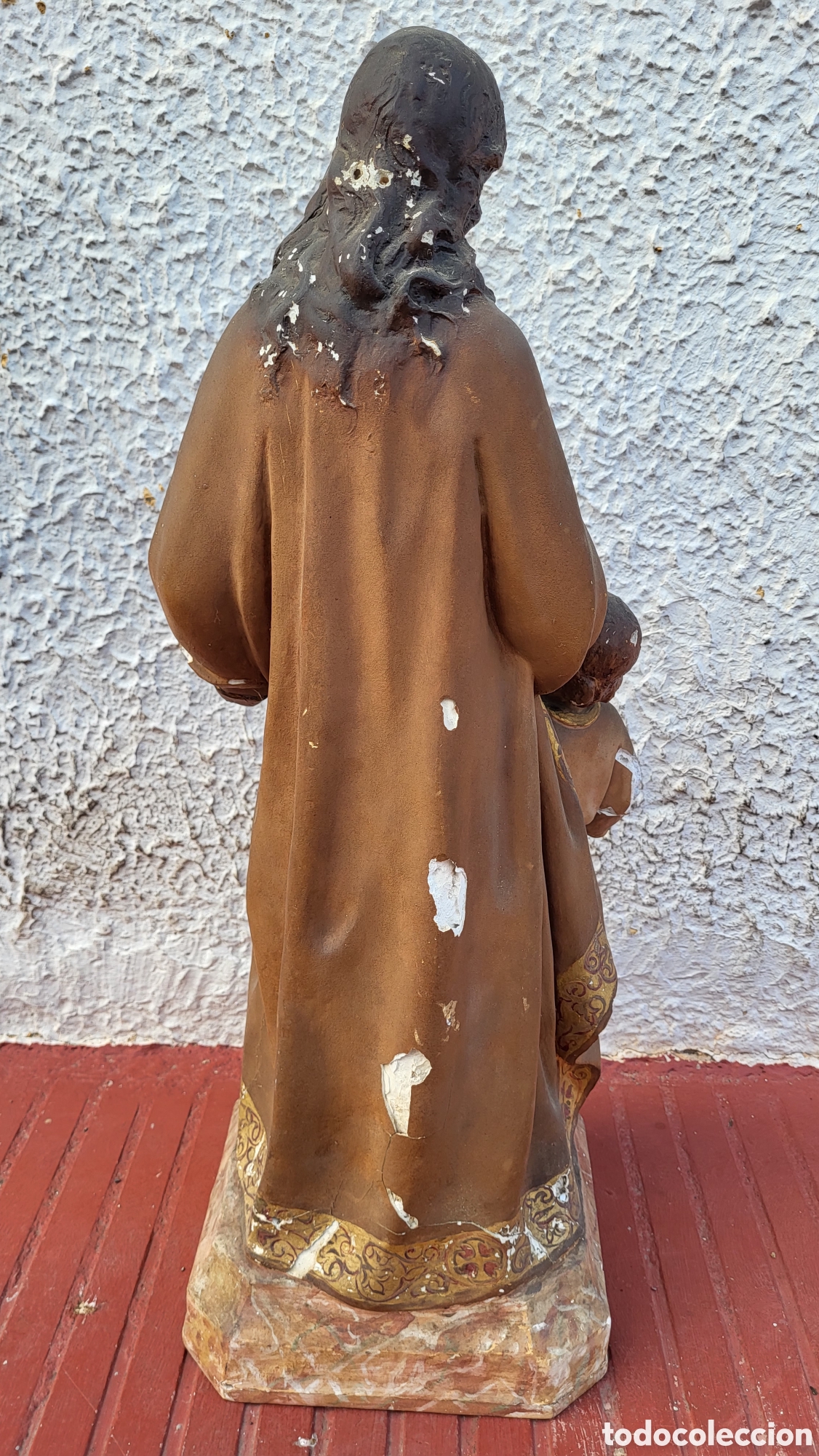 Antig&uuml;edades: Antigua Figura Religiosa - Foto 20