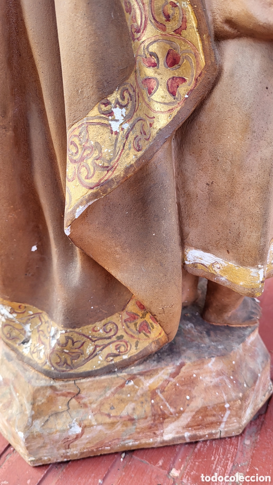 Antig&uuml;edades: Antigua Figura Religiosa - Foto 26