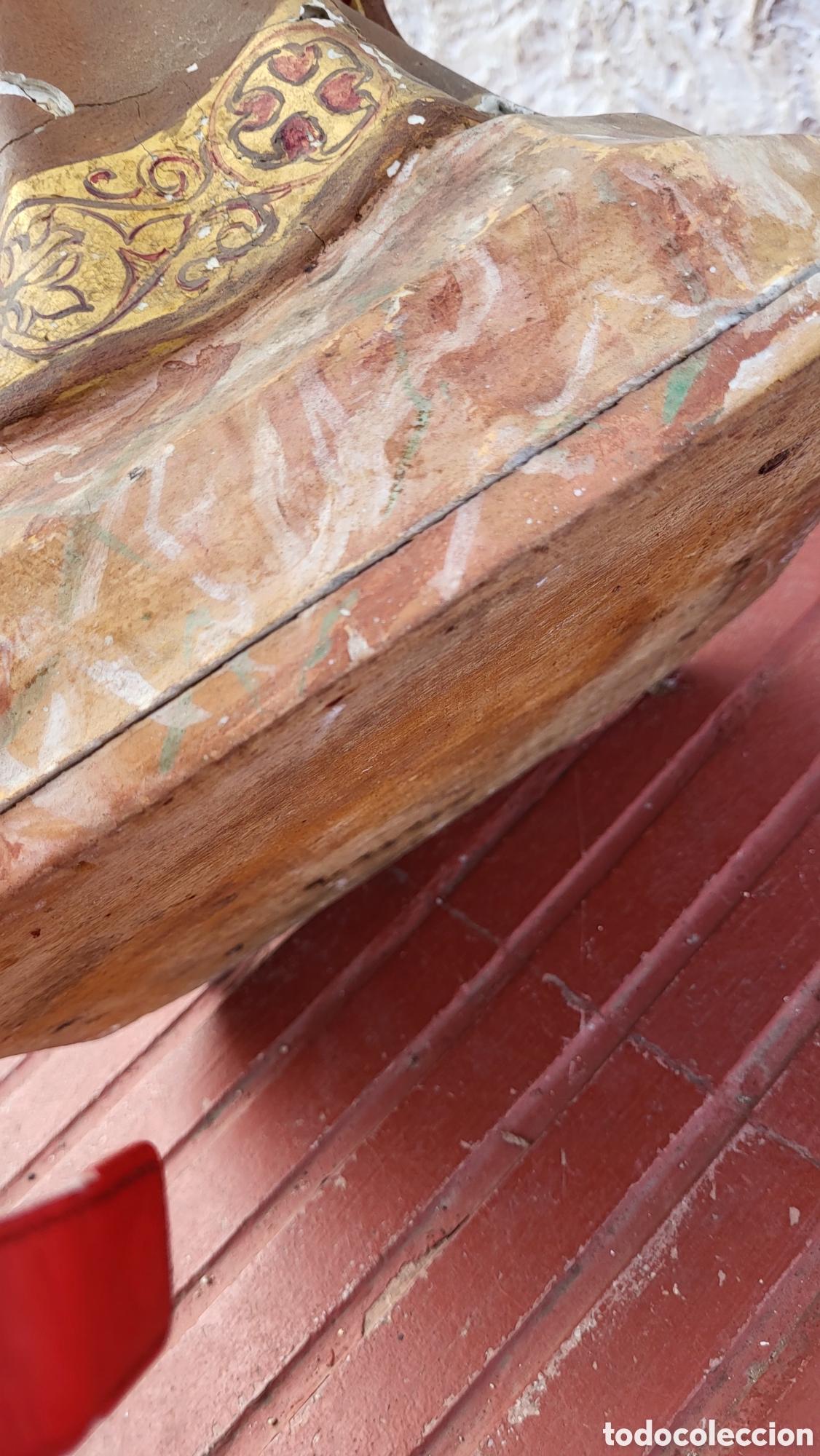 Antig&uuml;edades: Antigua Figura Religiosa - Foto 27