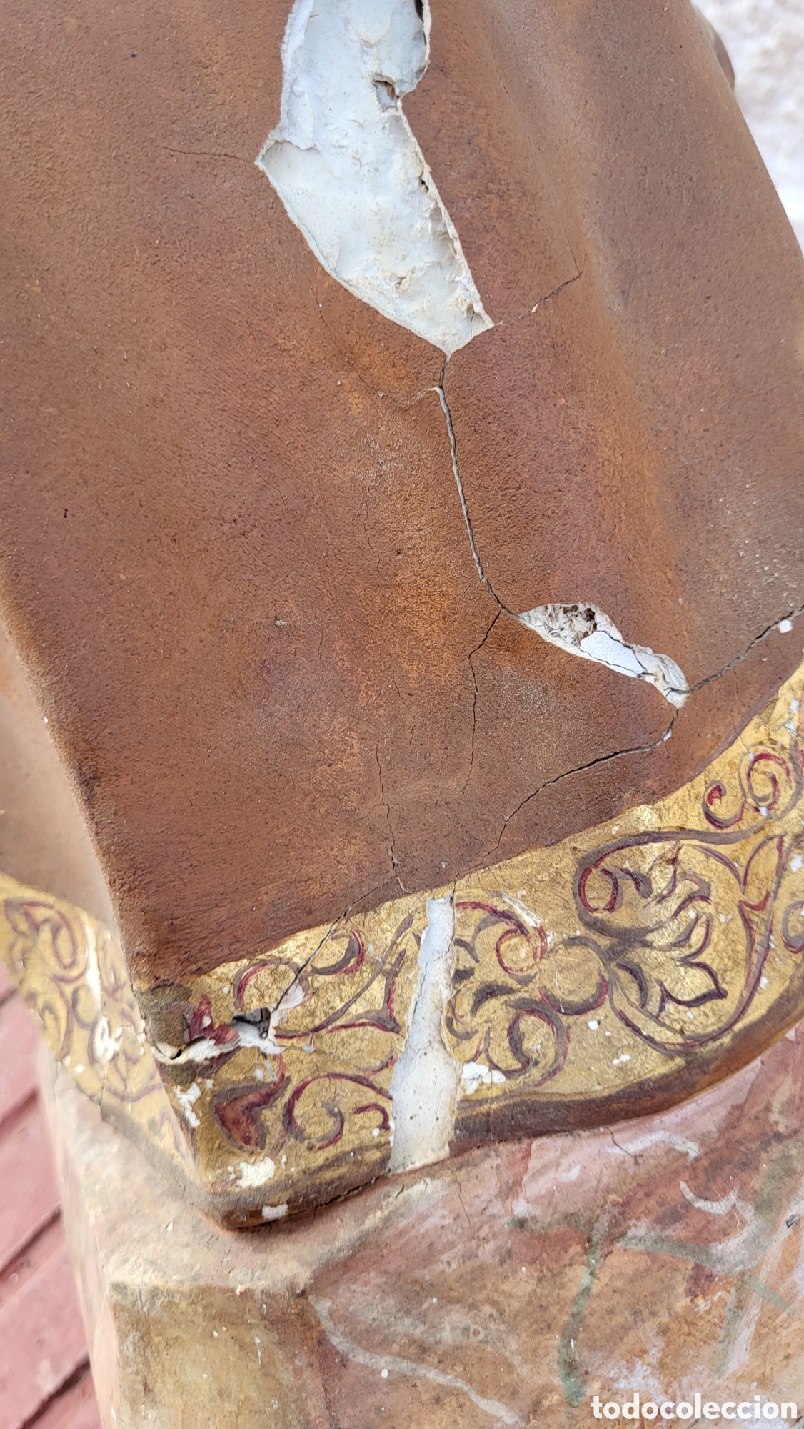 Antig&uuml;edades: Antigua Figura Religiosa - Foto 29
