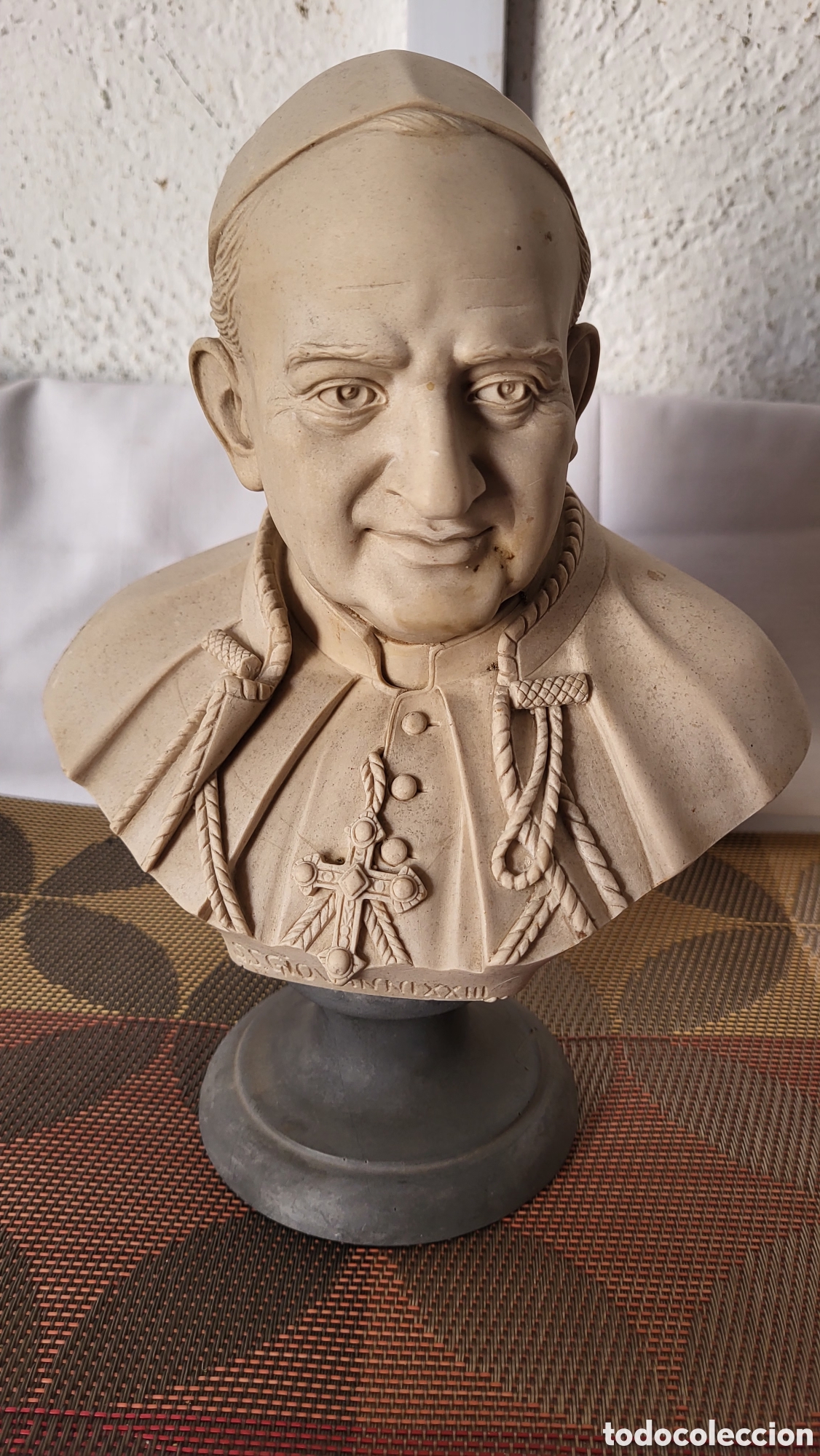 Antig&uuml;edades: Busto antiguo Papa Giovani