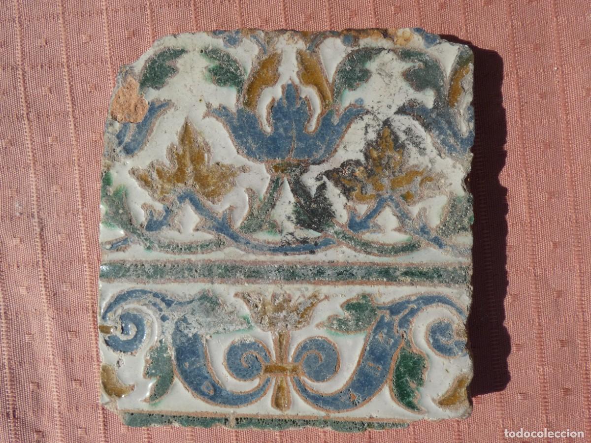 Antig&uuml;edades: Azulejo, Azulejos Espa&ntilde;ol, Toledo siglo 16