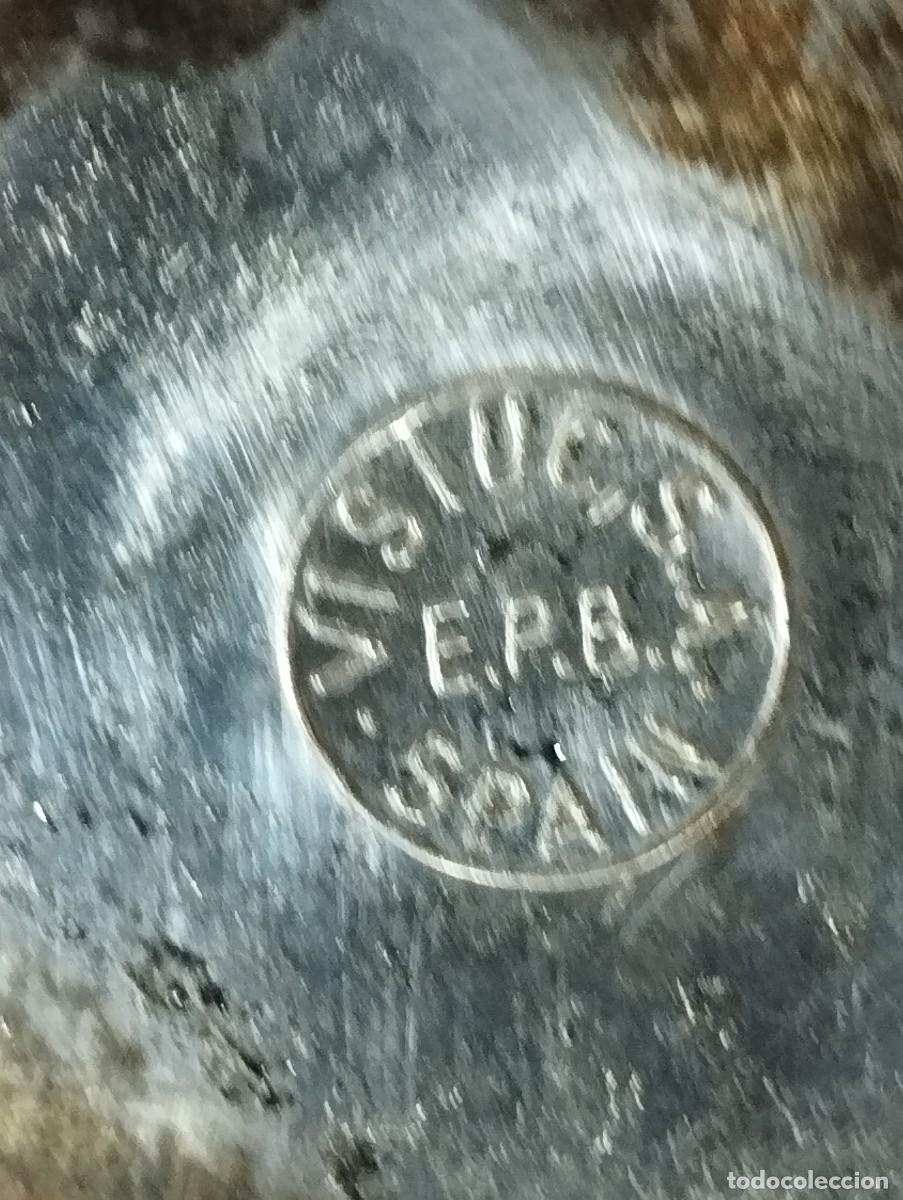 Antig&uuml;edades: SEIS 6 COPAS VISIVE EPB DE ALPACA PLATEADAS. - Foto 6