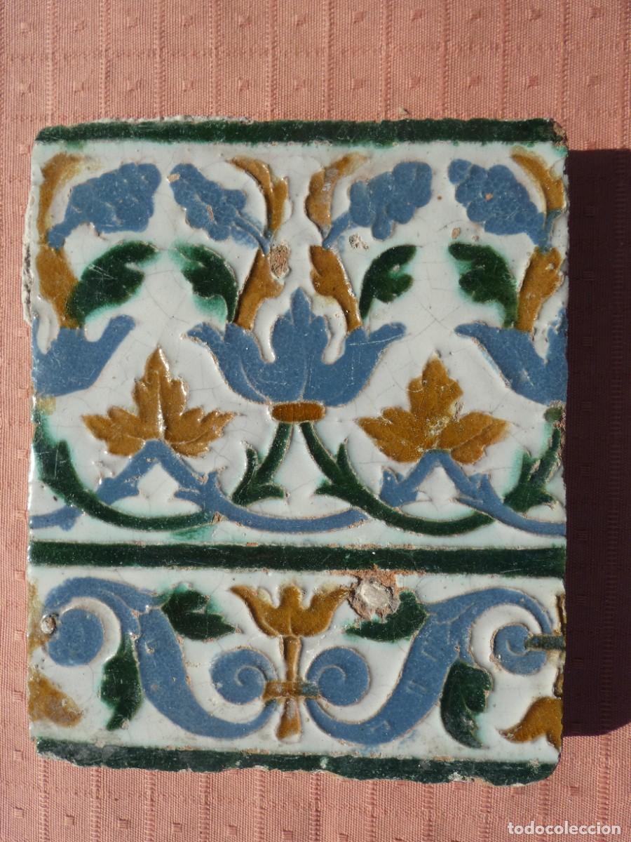 Antig&uuml;edades: Azulejo, Azulejos Espa&ntilde;ol, Toledo siglo 16