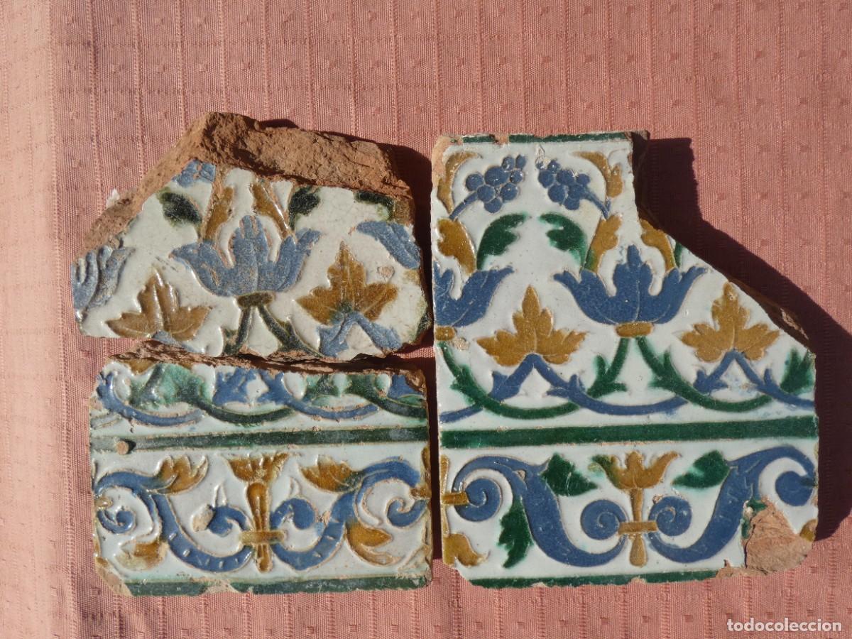 Antig&uuml;edades: Azulejo, Azulejos Espa&ntilde;ol, Toledo siglo 16