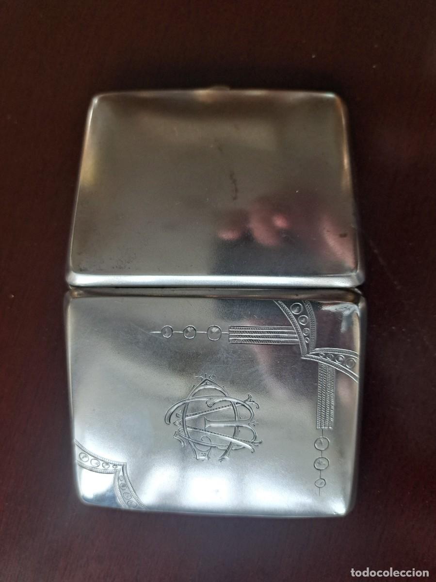 Antig&uuml;edades: PITILLERA PLATA ART DECO ANTIGUA - Foto 3