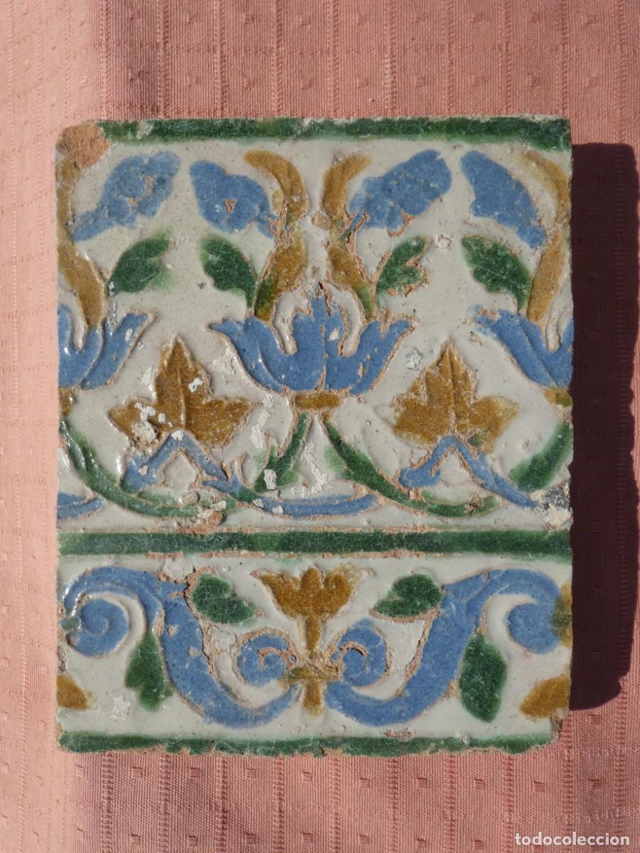 Antig&uuml;edades: Azulejo, Azulejos Espa&ntilde;ol, Toledo siglo 16