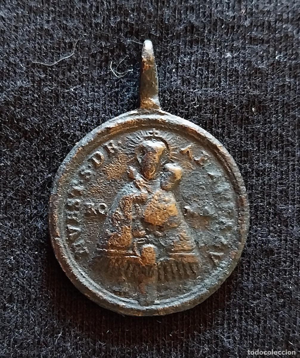 Antiques: Medalla N. S. de Aranzazu / S. Pascual Bail&oacute;n. Siglo XVIII.