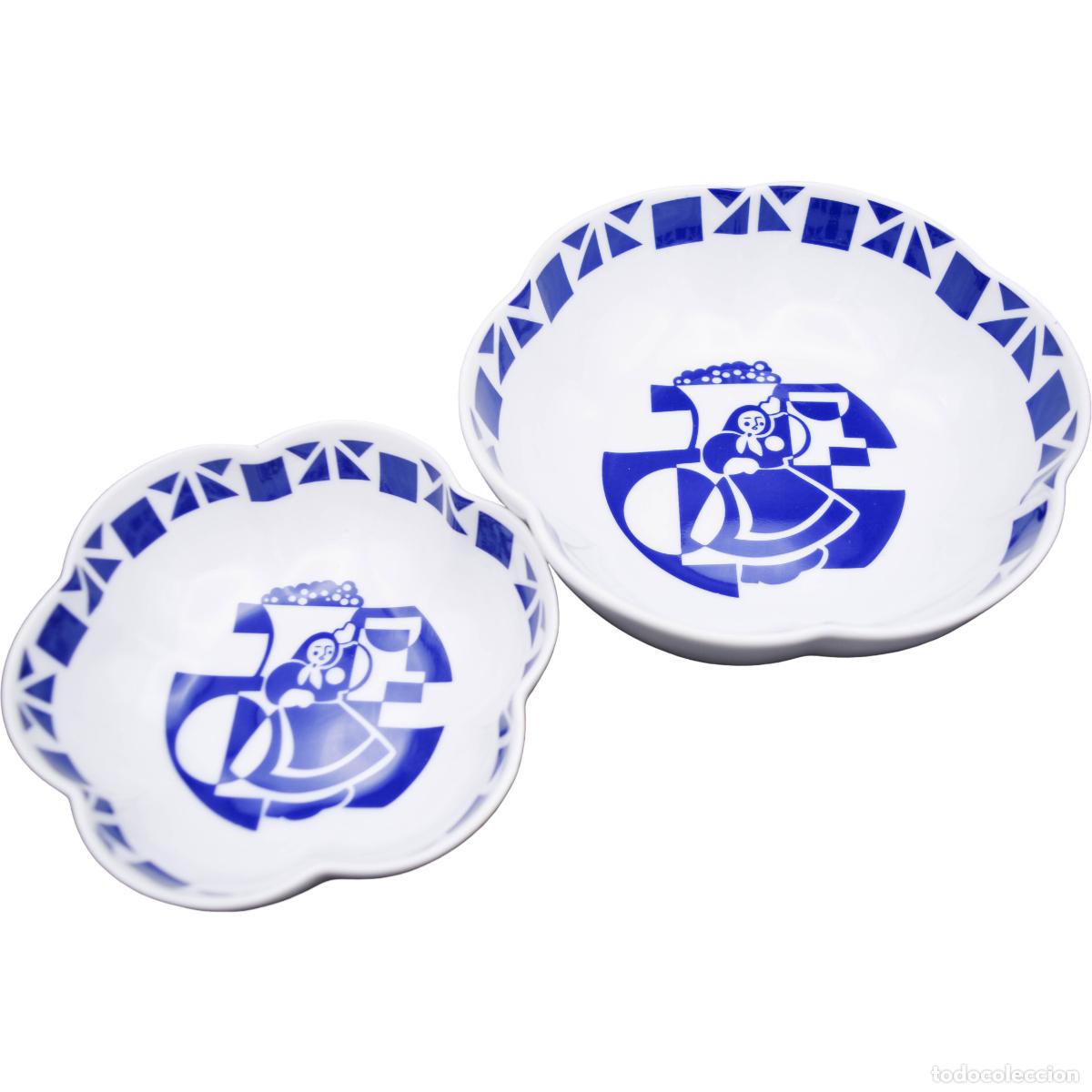Antiguidades: Recipientes de porcelana Galos