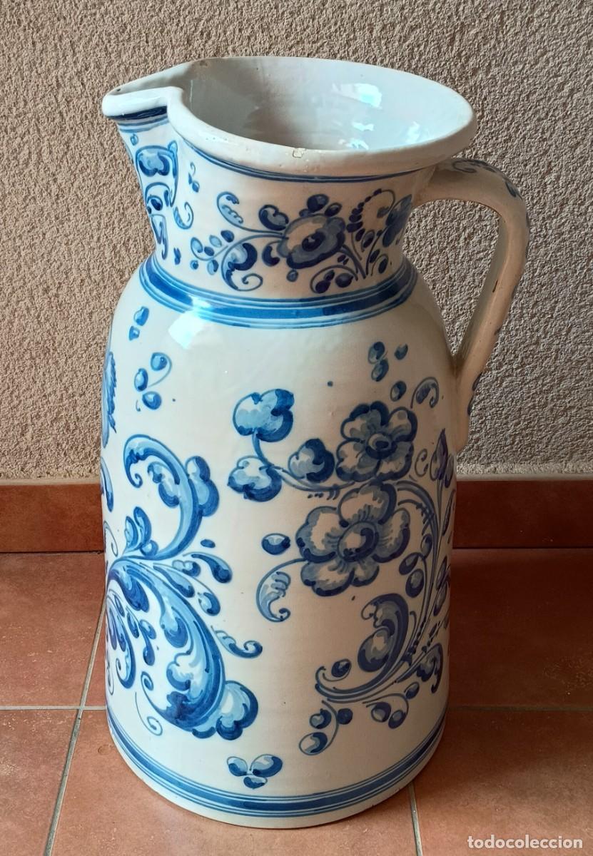Antig&uuml;edades: ANTIGUO JARRON DE CERAMICA RUIZ DE LUNA