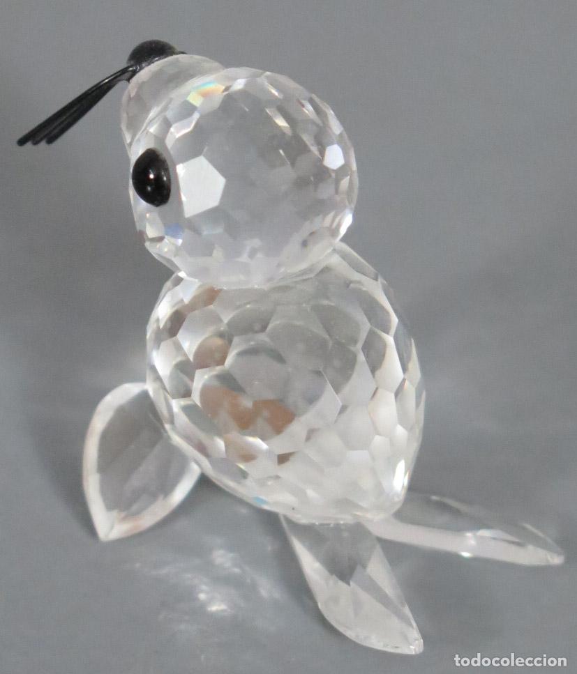Antig&uuml;edades: foca beb&eacute;. 012530. SWAROVSKI - Foto 2