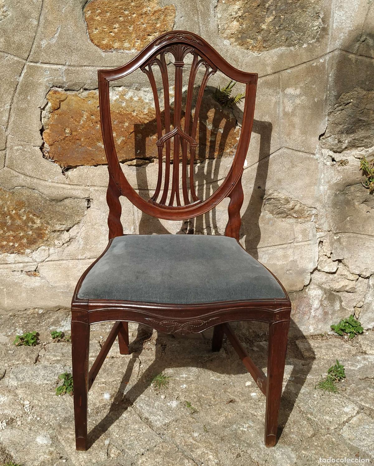 Antiquit&eacute;s: Chapa de madera de palisandro de D. Maria - siglo XVIII