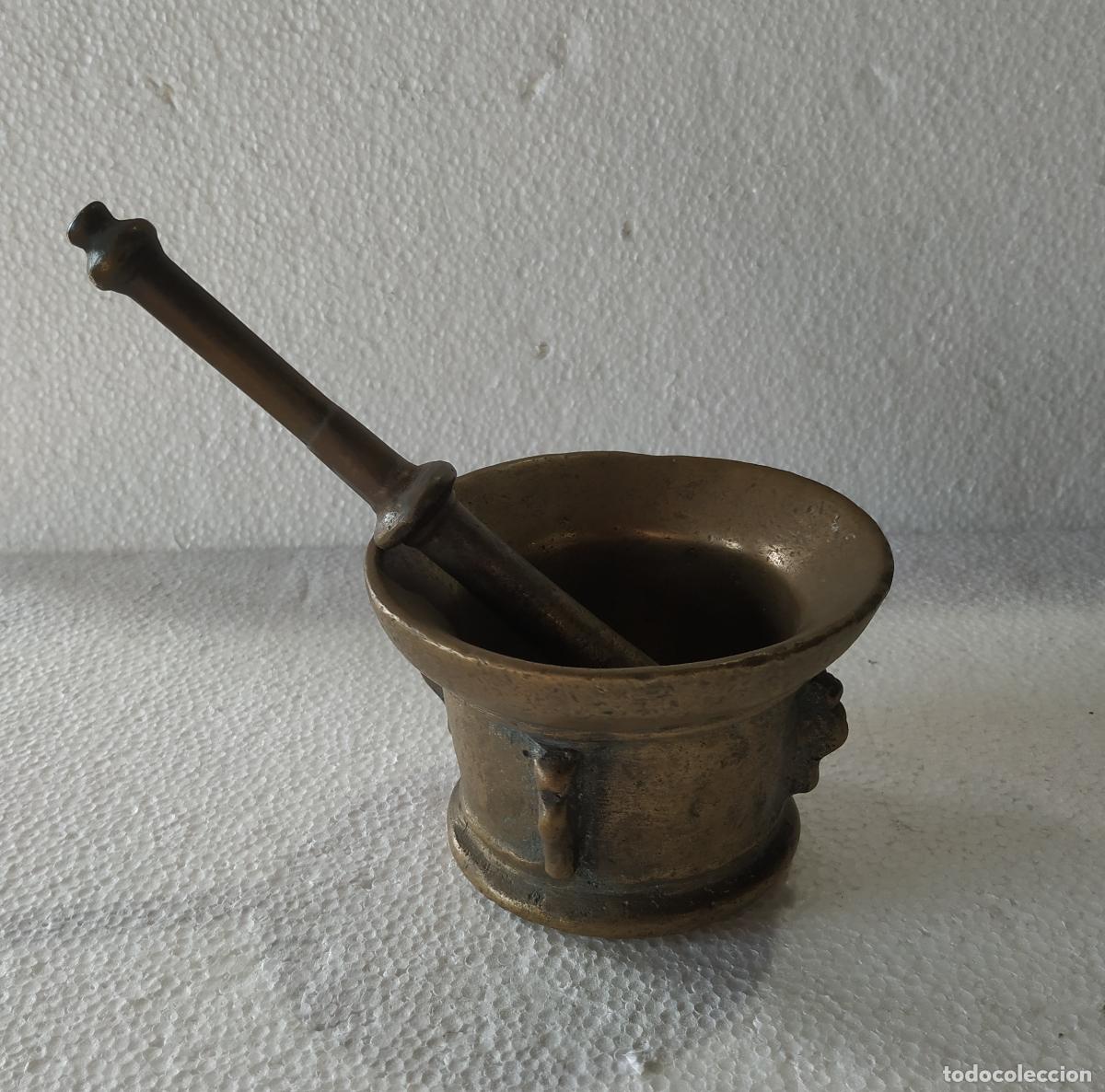 Antig&uuml;edades: Mortero de bronce - siglo XVII - Foto 1
