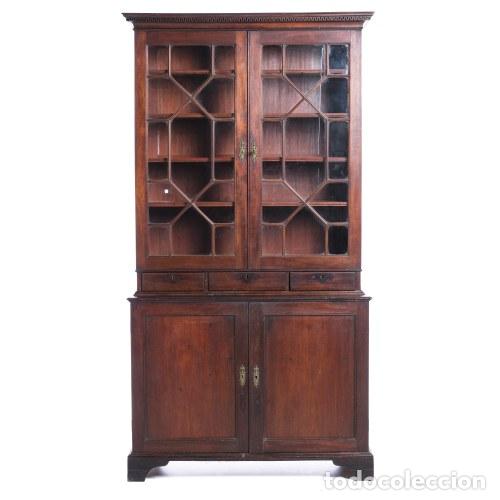 Antiques: Gabinete D. Maria en madera vinh&aacute;tico - siglo XIX