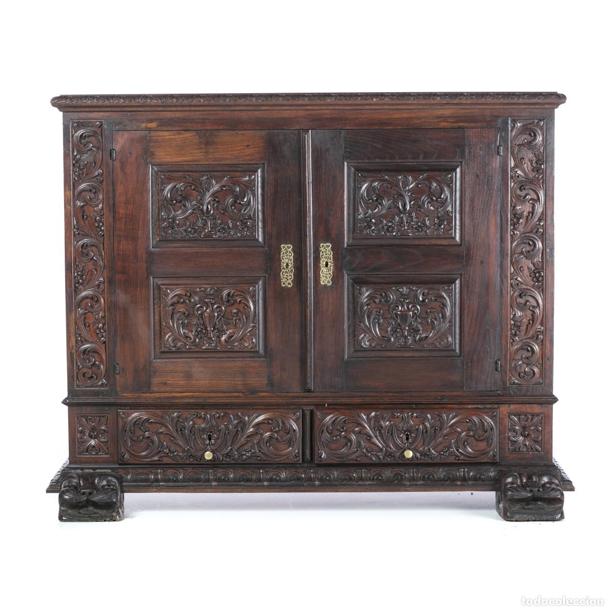 Antiques: Gabinete holand&eacute;s - siglo XVII