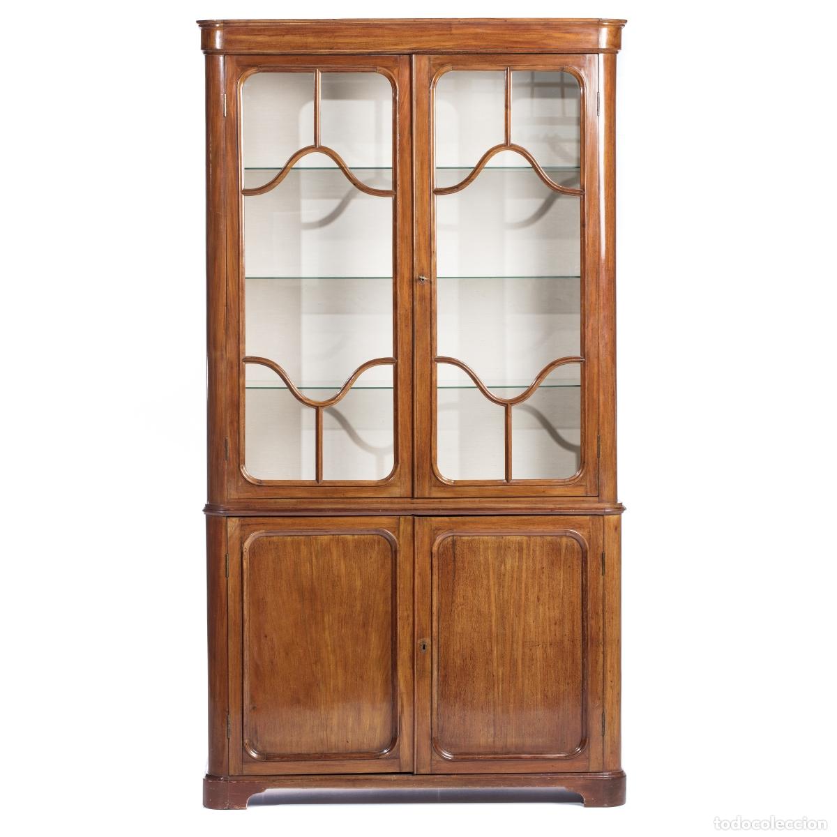 Antiques: Vitrina para porcelana - siglo XIX