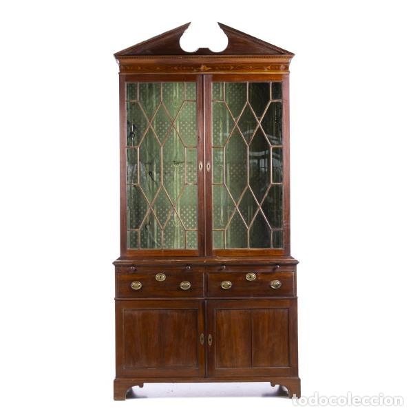 Antiquit&eacute;s: Gabinete D. Maria en madera vinh&aacute;tico - siglo XIX