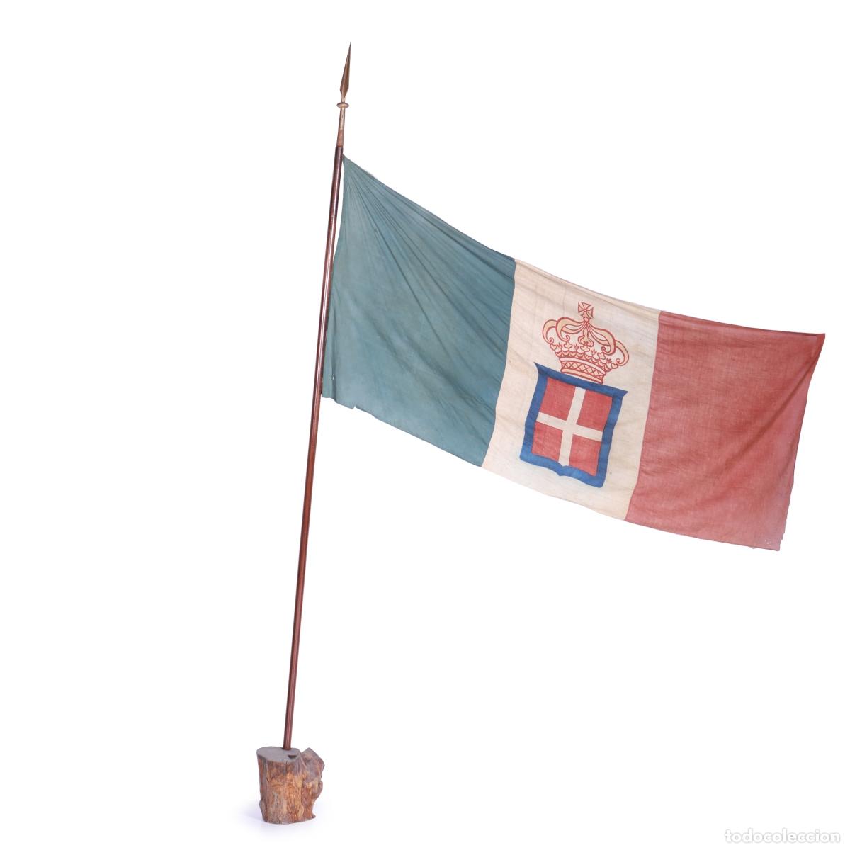 Antiguidades: Bandera del Reino de Italia