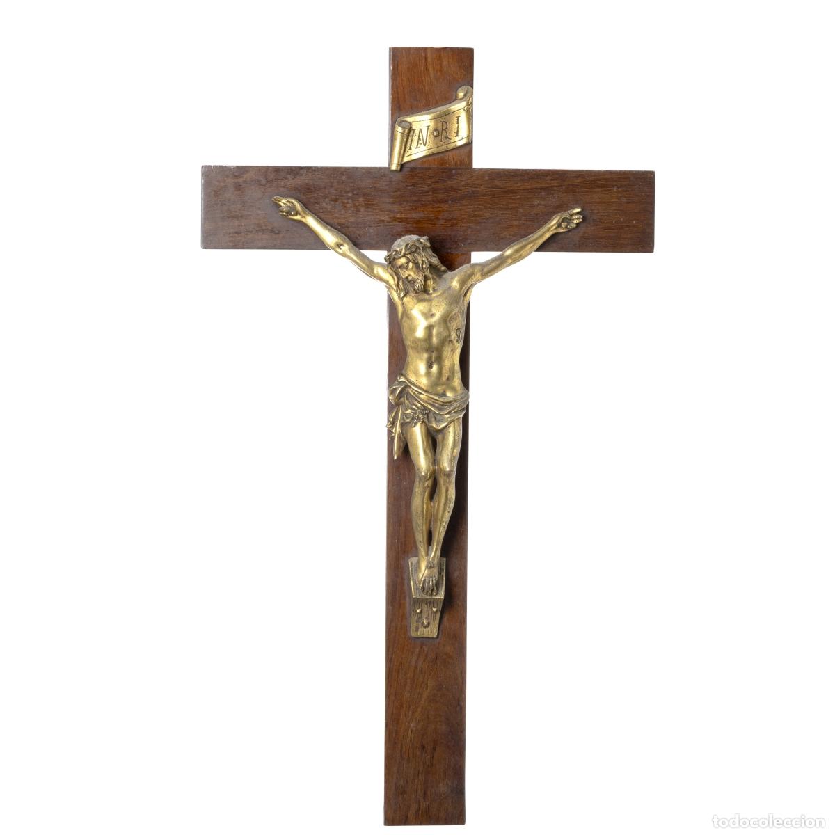 Antig&uuml;edades: Arte sacro - Jesucristo crucificado - Siglo XIX