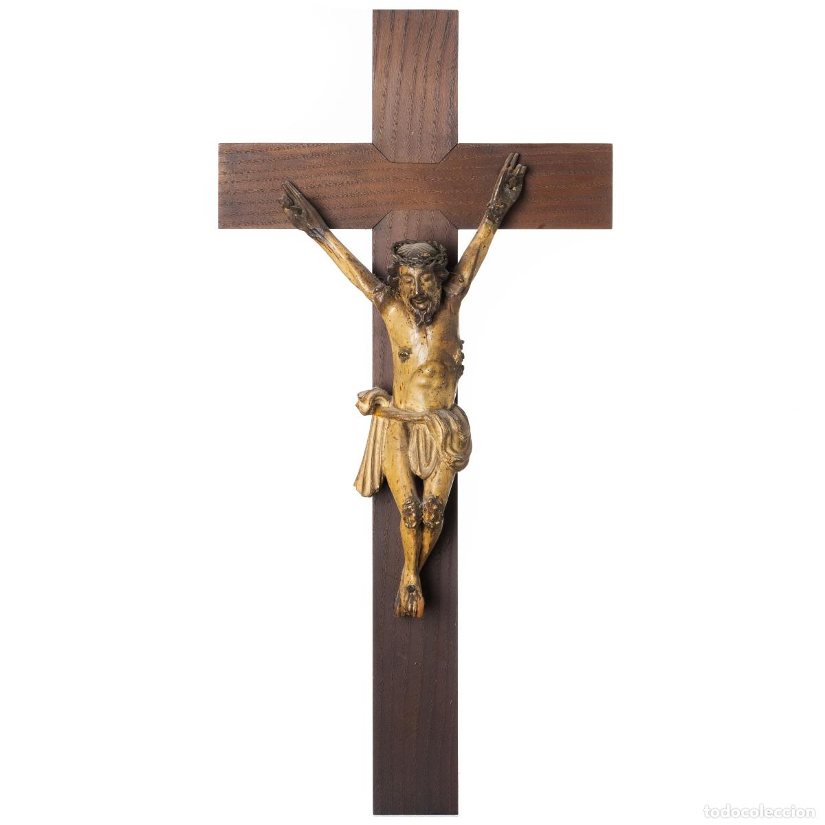 Antig&uuml;edades: Arte sacro - Jesucristo crucificado - Siglo XIX