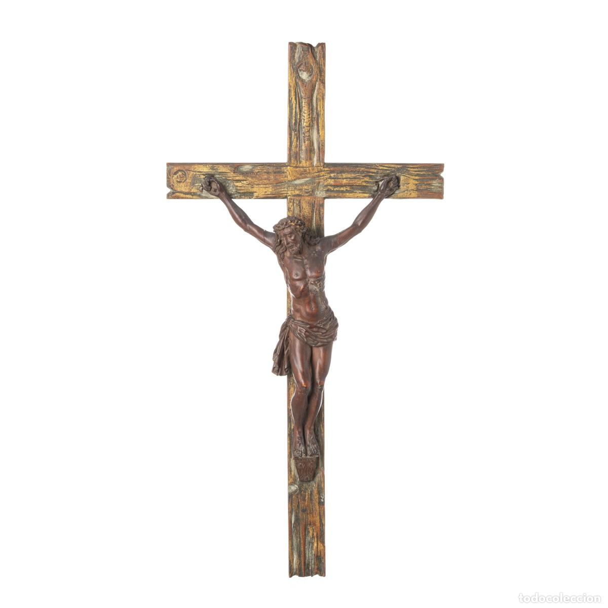 Antiquit&eacute;s: Arte sacro - Jesucristo crucificado - Siglo XIX