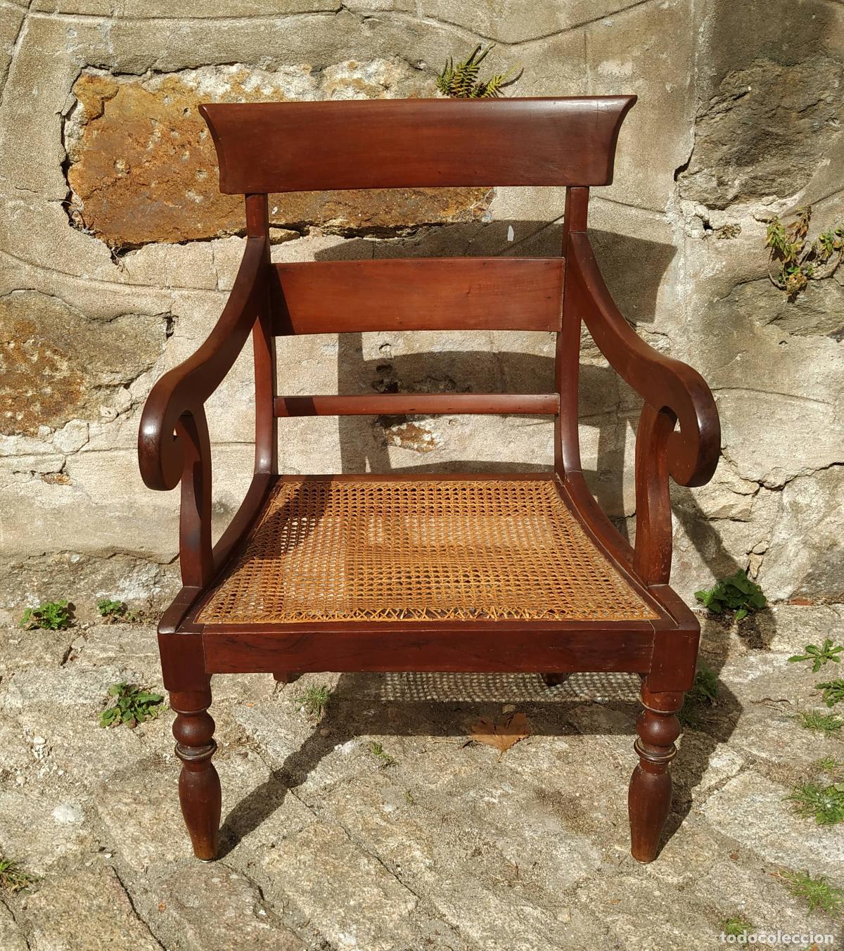 Antig&uuml;edades: Sill&oacute;n - Siglo XIX - Foto 1