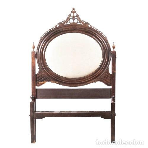 Antiguidades: Cama de la reina Mar&iacute;a en palisandro - siglo XIX